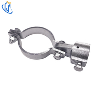 UTTERLY UTT2001Q Anneau de serrage rapide pour tuyau, électrogalvanisé, pour tuyauterie de protection incendie de 2 pouces Sch 40, conforme à la norme NFPA13
