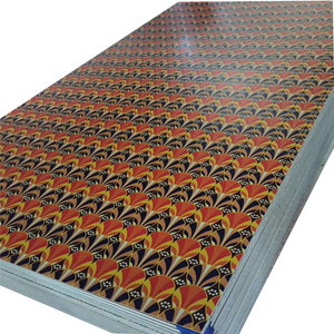 2mm Farbige Dekorative Blumen-Pappelkernplatten Moderne Wasserfeste <span class=keywords><strong>Polyboard</strong></span>-Sperrholzplatten für Wand & Decke - Product Image 1