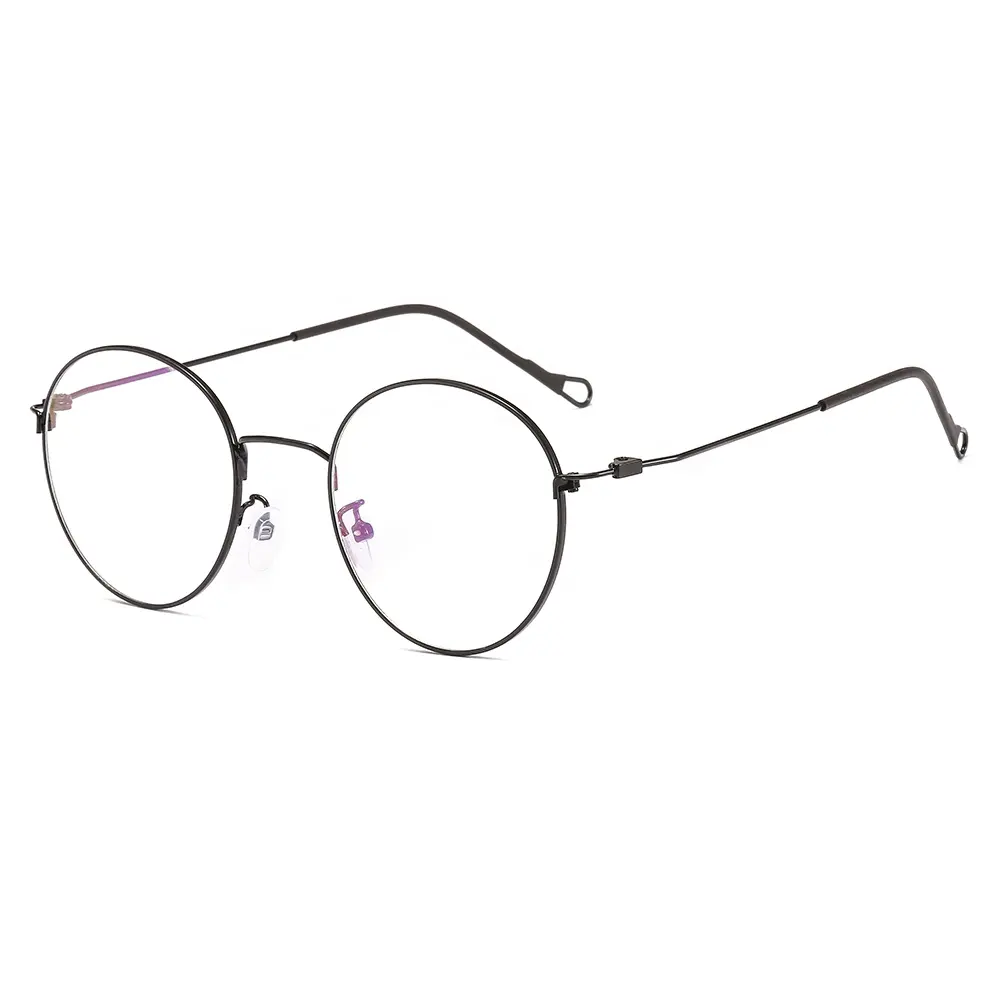 Fashion Ladies Metal Oval Optical Frames Glasses Lady Good Quality Optical Glass Frames Factory Produced Computer Glass Frames