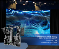Modelo muy vendido: Pantalla LED para alquiler interior/exterior Muro de video LED móvil para montaje de escenarios