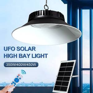 Reflector LED Solar de 300W, 6000K, IP66, Certificado CE, Ángulo de Haz de 120°, Ra80, 2500lm, Control Remoto, Cuerpo de ABS, Iluminación para Jardín - Product Image 4