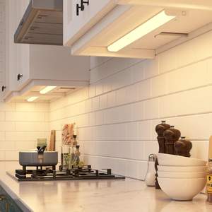 ETL-zertifizierte 0-10V Dimmbare Moderne <span class=keywords><strong>LED</strong></span>-Unterbauleuchten mit Hohem CRI 90 in Weiß und Schwarz, 3CCT Einstellbar, 9''-48'' - Product Image 4