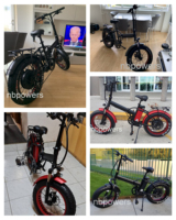 Vélo électrique pliant à batterie 1000w/vélo électrique pliable en gros/vélo électrique pliable 20 ''Bici Elettrica