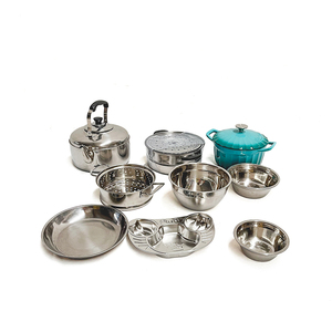 ชุดเครื่องครัวสแตนเลสคุณภาพสูง ยี่ห้อใหม่เอี่ยม ขายส่ง - Product Image 3