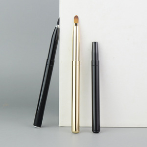 Bàn chải trang điểm một đầu có thể thu vào với tay cầm cầm tay đa chức năng Bàn Chải môi dễ dàng cho người mới bắt đầu sử dụng bàn chải trang điểm - Product Image 1