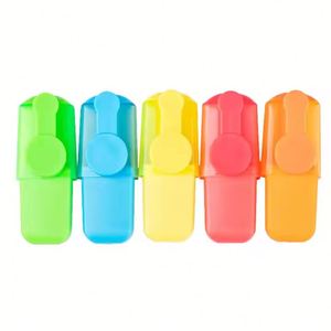 <b>Multi</b> <b>Color</b> Plastic <b>Pen</b> With Loose Packaging Customized Bright Highlighter for Kids and Adults - Product Image 1