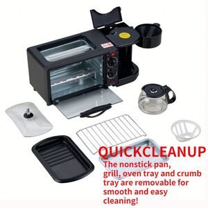 เครื่องทำอาหารเช้าอเนกประสงค์ Ln Stock พร้อมเตาอบขนมปัง 3 in 1 - Product Image 4