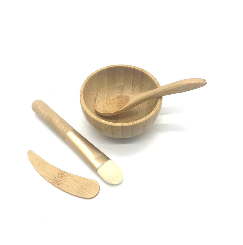bamboo bowl and spoon