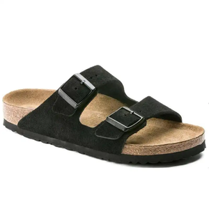 Pantuflas Birkenstock de Piel Auténtica para Hombre, Pantuflas Casuales de Piel, Chanclas - Product Image 5