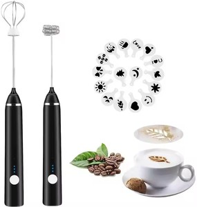 Mousseur à <span class=keywords><strong>lait</strong></span> réglable à trois vitesses Rechargeable par USB portable Dispositif en plastique sans fil coloré <span class=keywords><strong>pour</strong></span> un usage domestique - Product Image 1