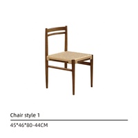 Mesa de Comedor Redonda Extensible y Plegable de Madera Maciza Estilo Wabi-Sabi para Apartamento y Muebles de Comedor