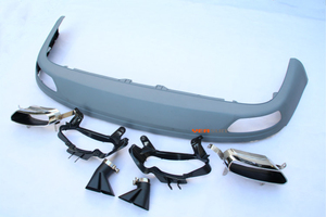 Đối Với Audi A8 Facelift Điều Chỉnh D4 W12 Bộ Khuếch Tán Phía Sau Bodykit 2011 2013 2014 - Product Image 4