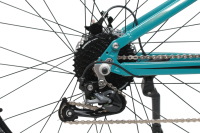 Vélo de montagne électrique CL 29 pouces, cadre en aluminium, batterie intégrée 36V 10.4Ah, frein à disque hydraulique, 9 vitesses, écran LCD, 350W sans balais