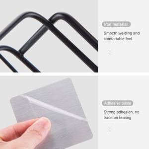 Drop Shipping in <span class=keywords><strong>ferro</strong></span> <span class=keywords><strong>battuto</strong></span> mensola da bagno a parete con supporto quadrato gratuito - Product Image 4