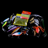 VIB Soft Shad Appâts de pêche Mix Set appâts multicatégories Contactez-moi