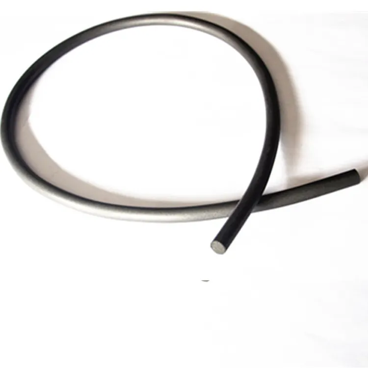 15 years OEM manufacturer customize silicone stretchy round elastomer rubber cord hollow round strip