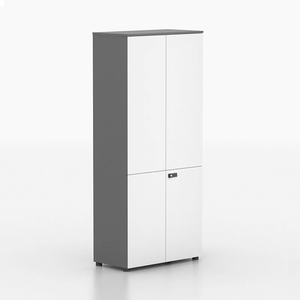 Hiện đại Modular Trắng Nội thất văn phòng 2 cửa 4 cửa 6 cửa Tủ hồ sơ lưu trữ tủ với sự kết hợp khóa - Product Image 3