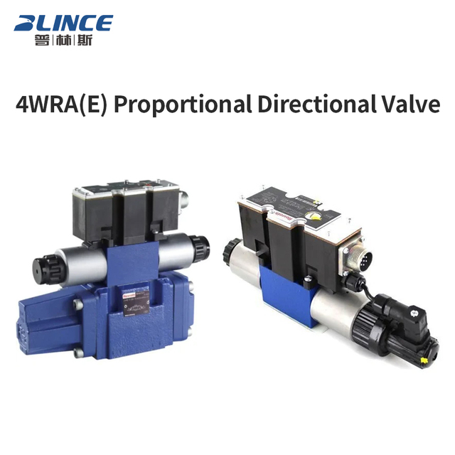 4WRA(E) Series Electric Hydraulic Proportional Solenoid Valve DC 12v 24v Hydraulic Directional Control Valve with Amplifier