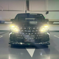 Kit de Conversión de Carrocería para Toyota Alphard AH30 a AH40, Actualización 1:1 con Capó, Guardabarros, Parachoques, Faros Delanteros, Faros Traseros, Juego Completo