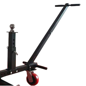 Chariot de remorquage de remorque d'une capacité de <span class=keywords><strong>1000lbs</strong></span>/453KG avec 3 roues remorque réglable en hauteur <span class=keywords><strong>Dolly</strong></span> Mover pour l'usine à la maison - Product Image 4