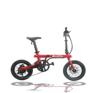 ANLOCHI 16 "mini bicicletta pieghevole e 36V 250W batteria nascosta bici da ciclismo con il miglior servizio personalizzato