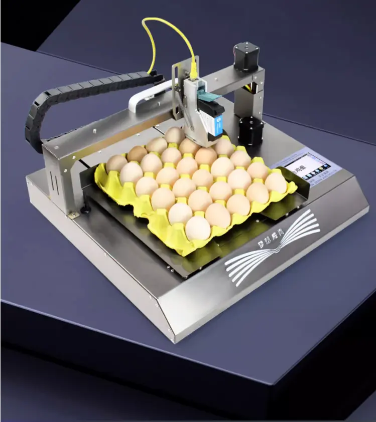 Industry Smart Automatic Egg Date Stamp Printer Printing Machine