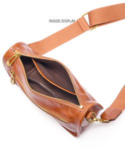 Nuevo Bolso Bandolera de Cuero Genuino de Vaca, Bolso de Hombro de Cuero de Grano Completo, Venta al Por Mayor de Fábrica - Product Image 3