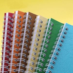 My Moonpie Leather Printed <b>Spiral</b> <b>A5</b> 50 Sheets Custom Logo & Color Diary <b>Notebook</b> - Product Image 2