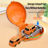 Voiture de sport jouet à lancer par éjection en plastique pour enfants, jeu au sol