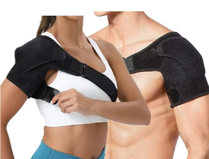 Hombreras Deportivas Unisex Ajustables de Fibra de Poliéster, Talla Única para Dolor de <span class=keywords><strong>Desgarro</strong></span> de Brazo, Dislocación, <span class=keywords><strong>Hombro</strong></span> Izquierdo/<span class=keywords><strong>Derecho</strong></span> - Product Image 5