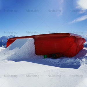 Extreme Free Fall Sport Skiing Stunt <b>Inflatable</b> Jumping Landing Airbag Ramp Pad/Sloped Bikeparks Snowpark Eco-Friendly Skiing - Product Image 6