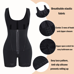 Fajas Colombianas de Alta Compresión para Mujer, Control de Abdomen, Moldeador de Cuerpo Completo, Corsé Reductor de Cintura - Product Image 6