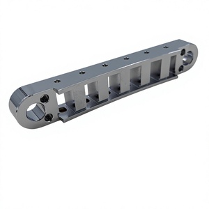 อะไหล่กีตาร์อะลูมิเนียมกลึง CNC ความแม่นยำสูง อุปกรณ์เสริมกีตาร์แบบกำหนดเอง OEM - Product Image 1