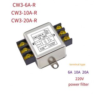 Filtro de Energía CA Monofásico de 220V CW3-6A/10A/20A/30A/-S CW3-6/10/20A-R CW3-10A-T CW3-20A-S CW3-10A-S - Product Image 2