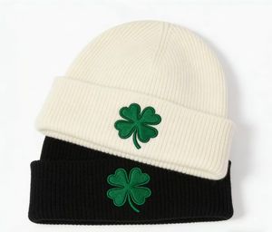 Gorro con Logotipo Personalizado, Gorro de Punto Bordado Personalizado, Gorro para el Día de San Patricio Irlandés - Product Image 5