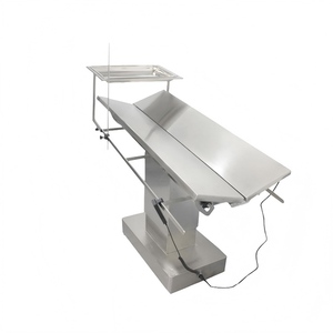 โต๊ะผ่าตัดไฟฟ้าทำจากสเตนเลสสตีลโต๊ะผ่าตัดสัตวแพทย์คลาส II ได้รับการรับรองมาตรฐานยุโรป - Product Image 3