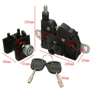 ชุดล็อคฝากระโปรงหน้า QY สำหรับฟอร์ดทรานซิท MK6 00-06 กุญแจ 4956236 4124287 เหล็กกล้าคาร์บอนสูง - Product Image 2