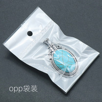 Vente chaude Goutte D'eau Pierre Naturelle Pendentif Collier Antique Argent Plaqué Pierre Naturelle Pendentif Collier pour Femmes Hommes Couples