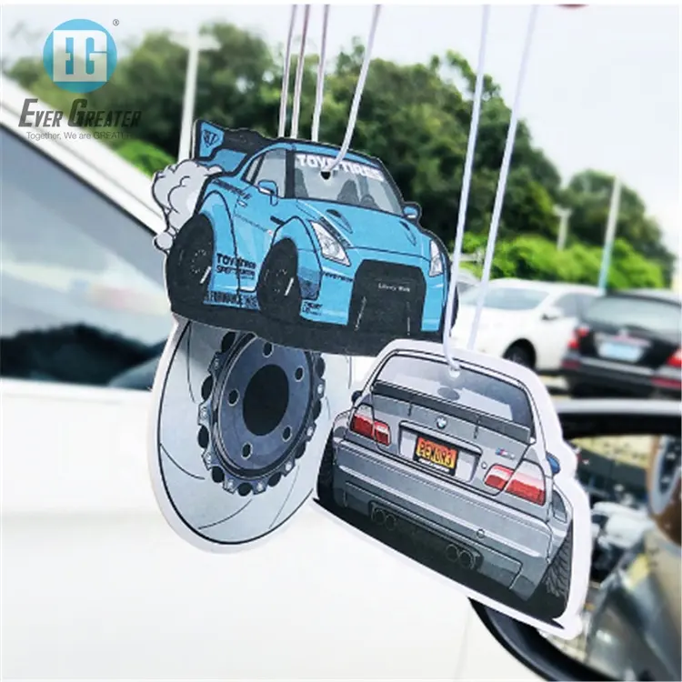 Изготовленный На Заказ автомобильный освежитель воздуха из высеченной бумаги