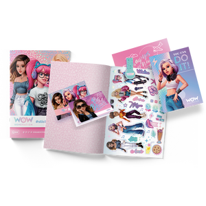 Set di libri di adesivi A5 WOW Generation - Product Image 2