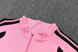 Autumn Winter Football Jersey Training Uniform Set 26/27 Miami Half Zipper Long Sleeve Breathable sports suit <b>Soccer</b> Wear - Product Image 4