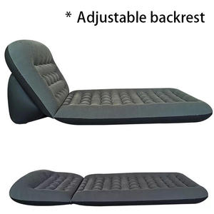 Adjustable Blue Stripe PVC Inflatable Lightweight 1-2 Person Bed <b>Mattress</b> Portable Waterproof Dampproof Camping Mat for Outdoor - Product Image 6