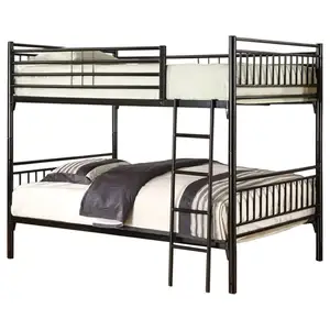 Economical Double Dormitory Loft Simple Adult Bunk Metal Bed