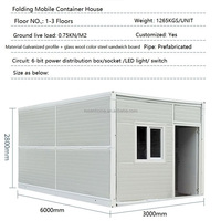 Maisons conteneurs pliables en acier portables de 20 et 40 pieds, marque ROS, couleur personnalisée, respirantes, pour usage en villa, design moderne