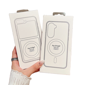 Étui magnétique transparent au design professionnel pour la charge sans fil, en TPU + acrylique, pour <span class=keywords><strong>Samsung</strong></span> S26 S24 Ultra - Product Image 1
