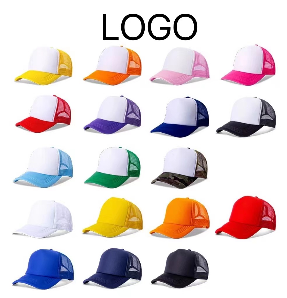 Высококачественная Регулируемая Подарочная шапка с индивидуальным принтом, оптовая продажа, 5 панелей из 100% полиэстера, шапка из пенопласта, кепка для грузовика