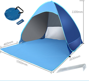 Carpa de Playa Portátil Ligera y Personalizable, Impermeable, Protección Solar para Acampar, para Aventuras al Aire Libre de Verano, Venta al Por Mayor - Product Image 3