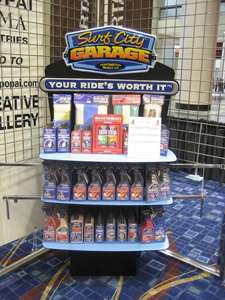 Rak Display kardus bergelombang promosi untuk alat tulis kantor POS lantai rak pena berdiri untuk perlengkapan kembali ke sekolah - Product Image 6