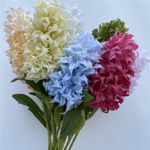 Faux Single Stem Srping <span class=keywords><strong>Hortensias</strong></span> 36 "Longitud Simulación Hortensia Paniculata Sieb para centros de mesa de boda Home Floral Deco - Product Image 4