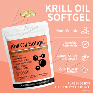 Cápsulas de Aceite de Krill Rojo Puro, Origen Antártico, 3000 mg de <span class=keywords><strong>Omega</strong></span> 3 EPA DHA, Cápsulas de Aceite de Krill <span class=keywords><strong>Omega</strong></span> 3 Antártico 100% - Product Image 4